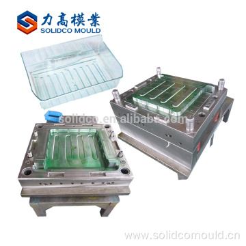 Plastic injection transparent fridge drawer molding maker